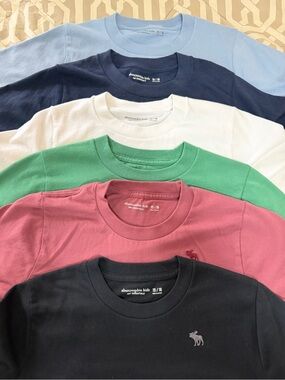 Abercrombie Kids Crewneck Tee Bundle 15/16